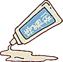 接着剤イラスト