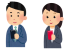 スマートフォンを見ている人たち