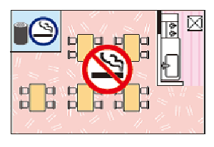 喫煙専用室(図)
