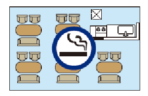 飲食店　喫煙目的店の図