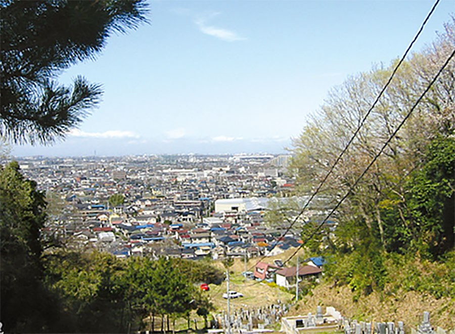 Scenery from Ozawa-jo-shi Park