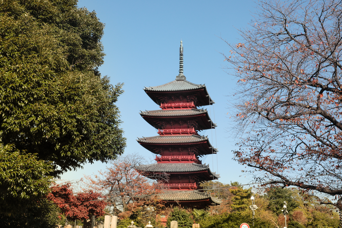 Honmonji Temple Five-Story Pagoda